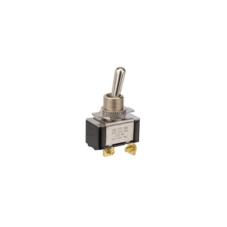 Nsi TOGGLE SWITCH BAT SPST, ON-OFF SCREW TERM,  78210TS